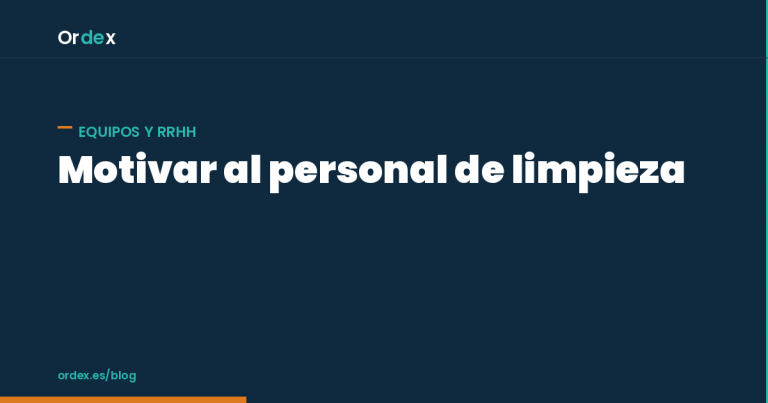 Motivar personal de limpieza sin subir el sueldo