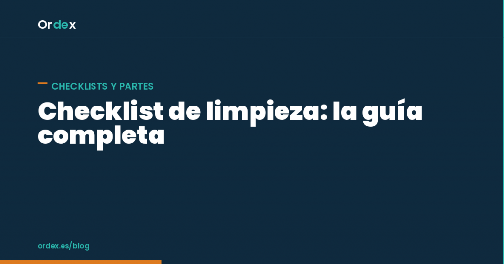 Checklist de limpieza digital para empresas de limpieza