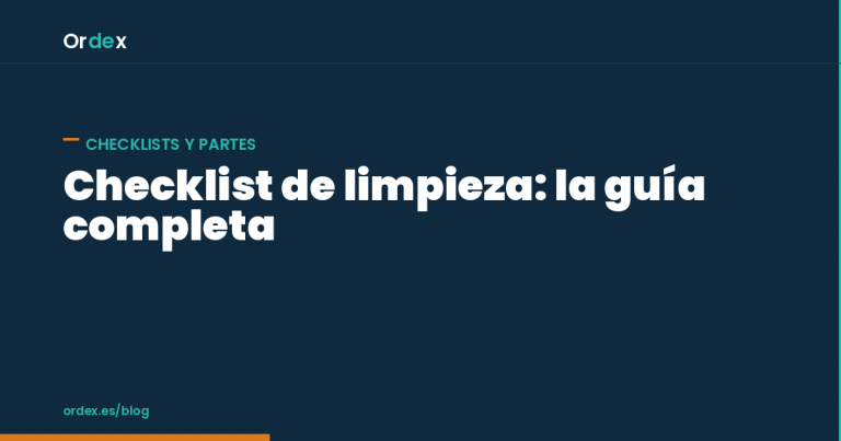 Checklist de limpieza digital para empresas de limpieza