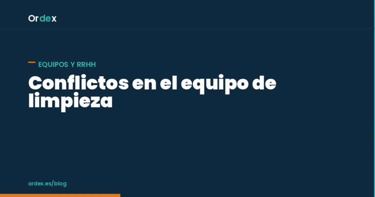 Conflictos en el equipo de limpieza como gestionarlos