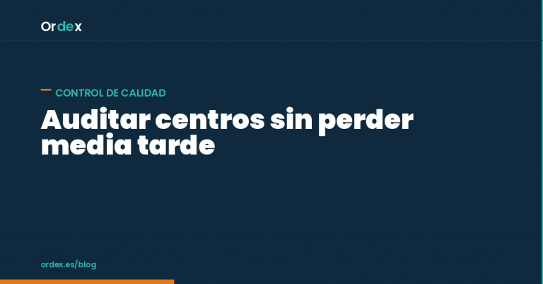 Auditoría de control de calidad en limpieza