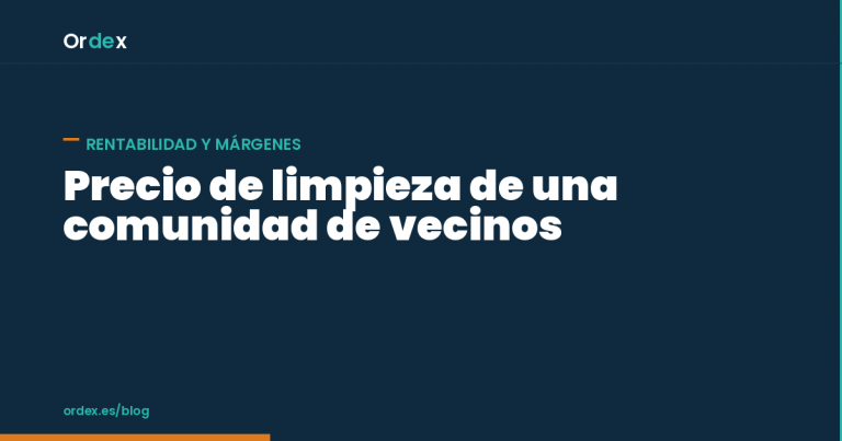 Cómo calcular el precio de limpieza de una comunidad de vecinos