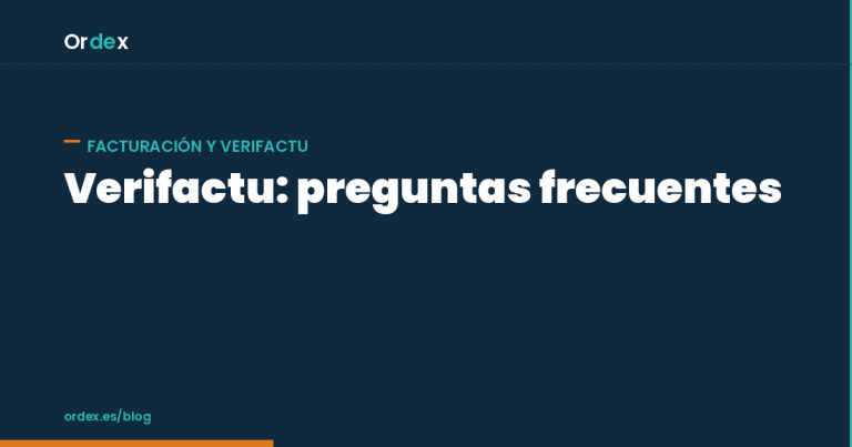 Verifactu preguntas frecuentes para pymes de limpieza
