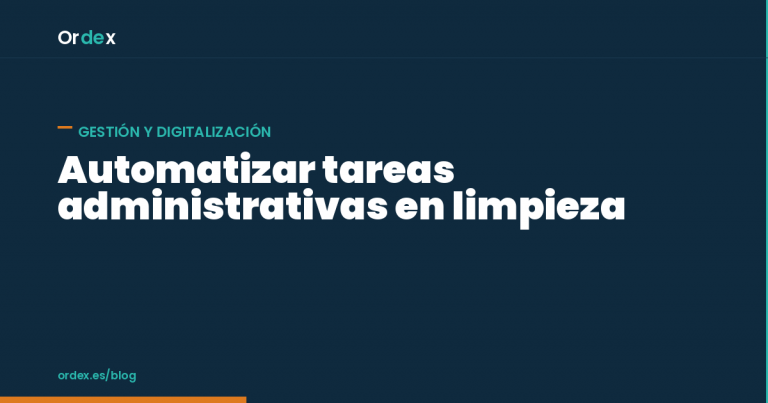 Automatización de tareas administrativas en una empresa de limpieza